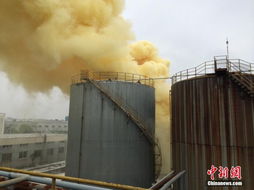 寧波一化工企業(yè)瀝青罐起火 現(xiàn)場黃煙彌漫 高清組圖